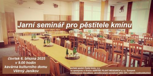 Pozvánka na Jarní seminář